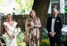 (Photos of Nicola and Aaron’s wedding by Sylvie Rosokoff. Photos of Maddy and Cory’s wedding by Karen Hill.)